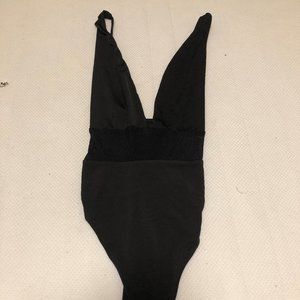 Naked Wardrobe black bathing suite, Size S
